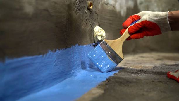 Commercial Basement Waterproofing project at a Hilltown, PA business property by SJ Waterproofing Pros